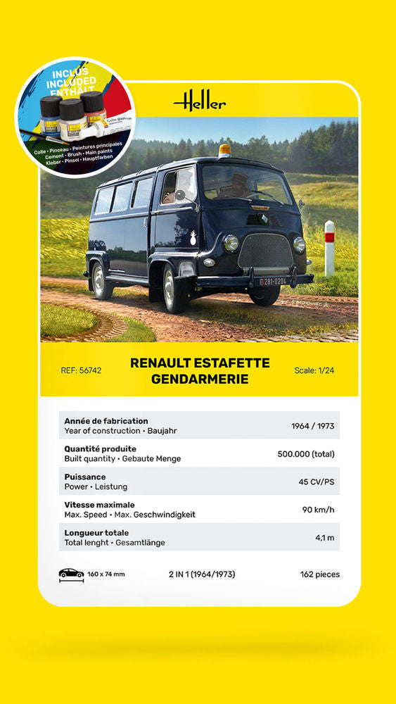 STARTER KIT Renault Estafette Gendarmerie