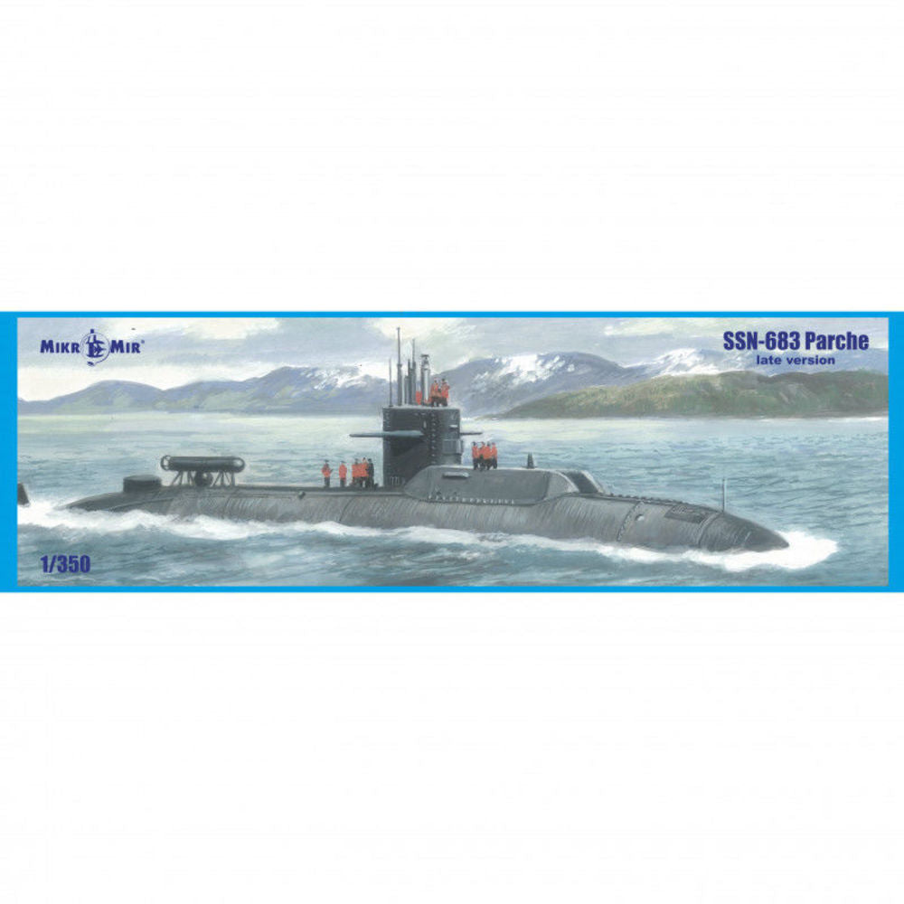 SSN-683 Parche (late version) submarine