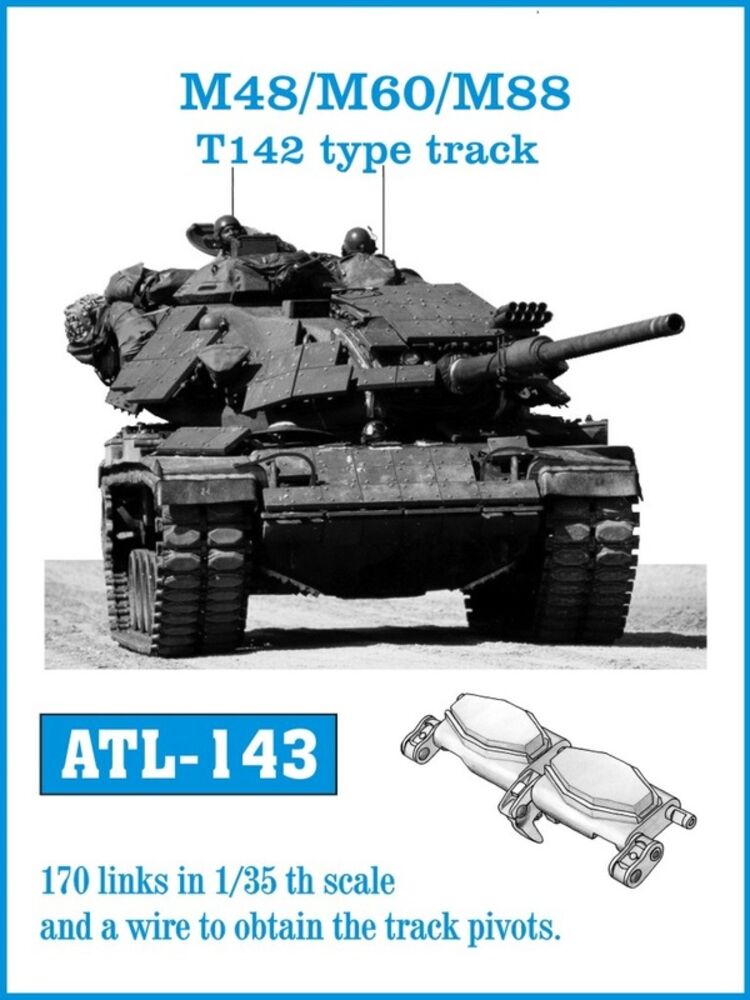 Tracks for M48/M60/M88 T142 type track