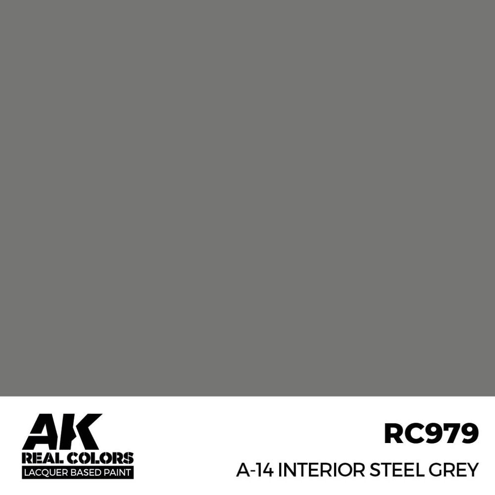 A-14 Interior Steel Grey 17 ml.