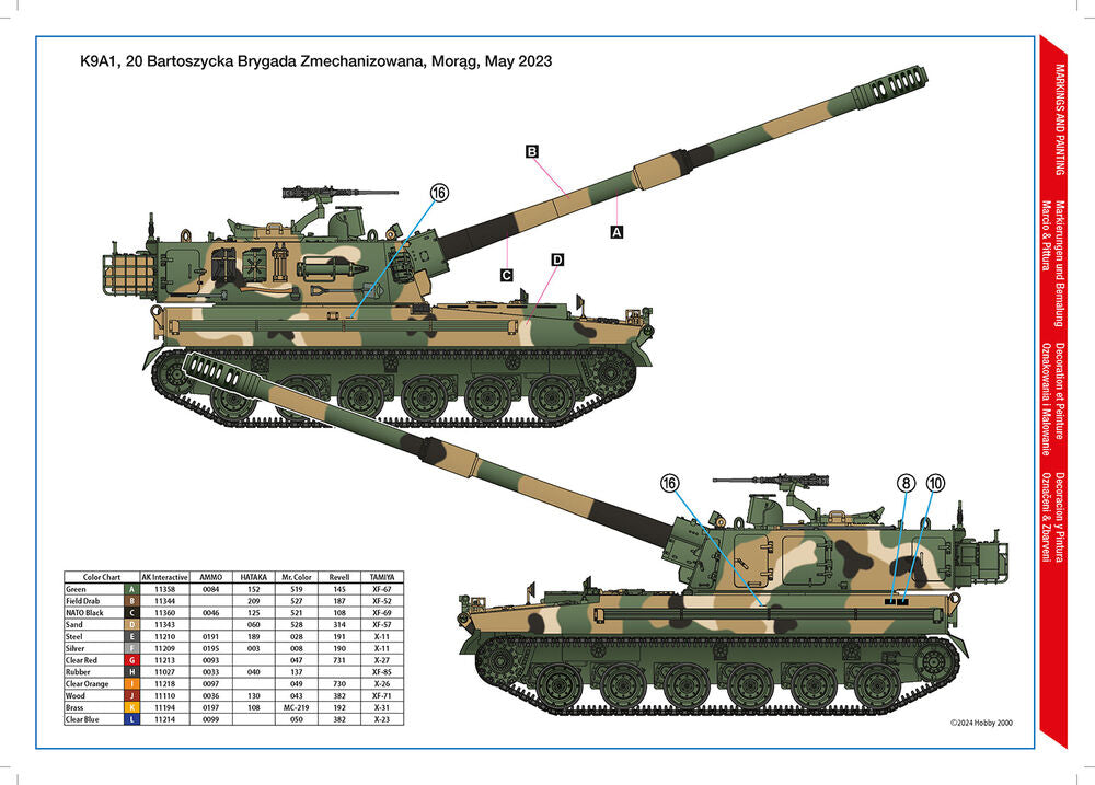 K9A1 'Thunder' Polish Army SPH - Special Edition