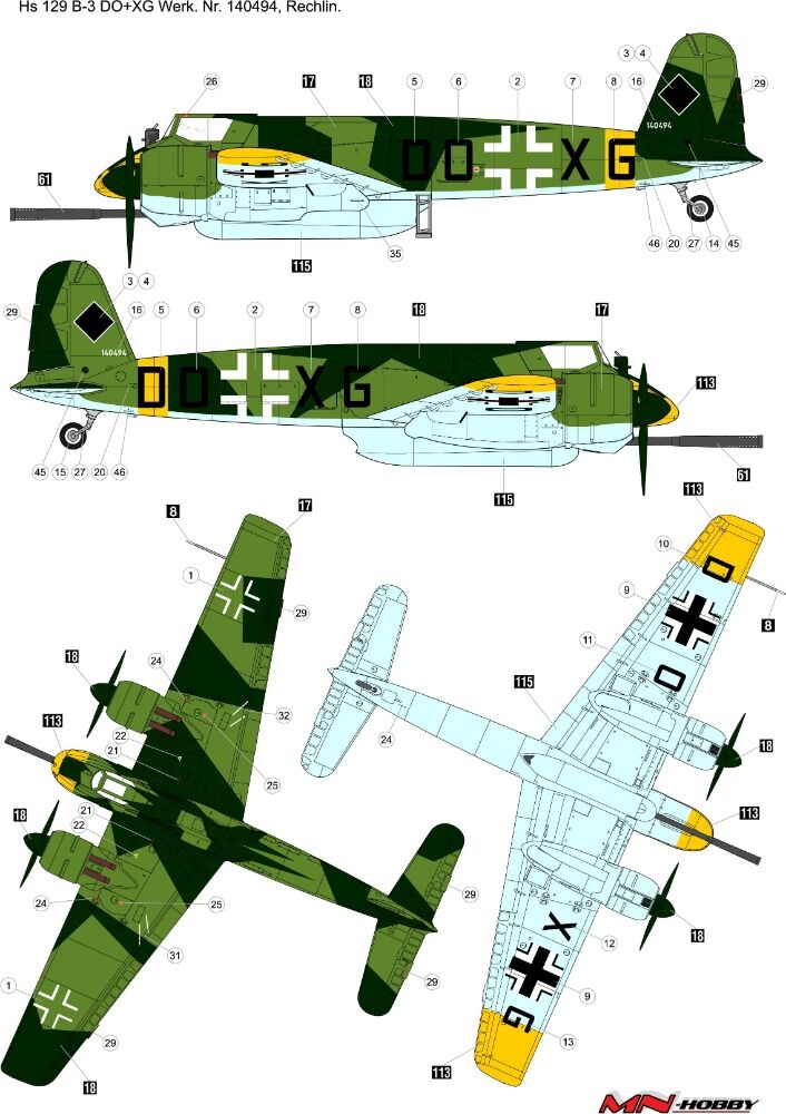 Henschel Hs 129B-3