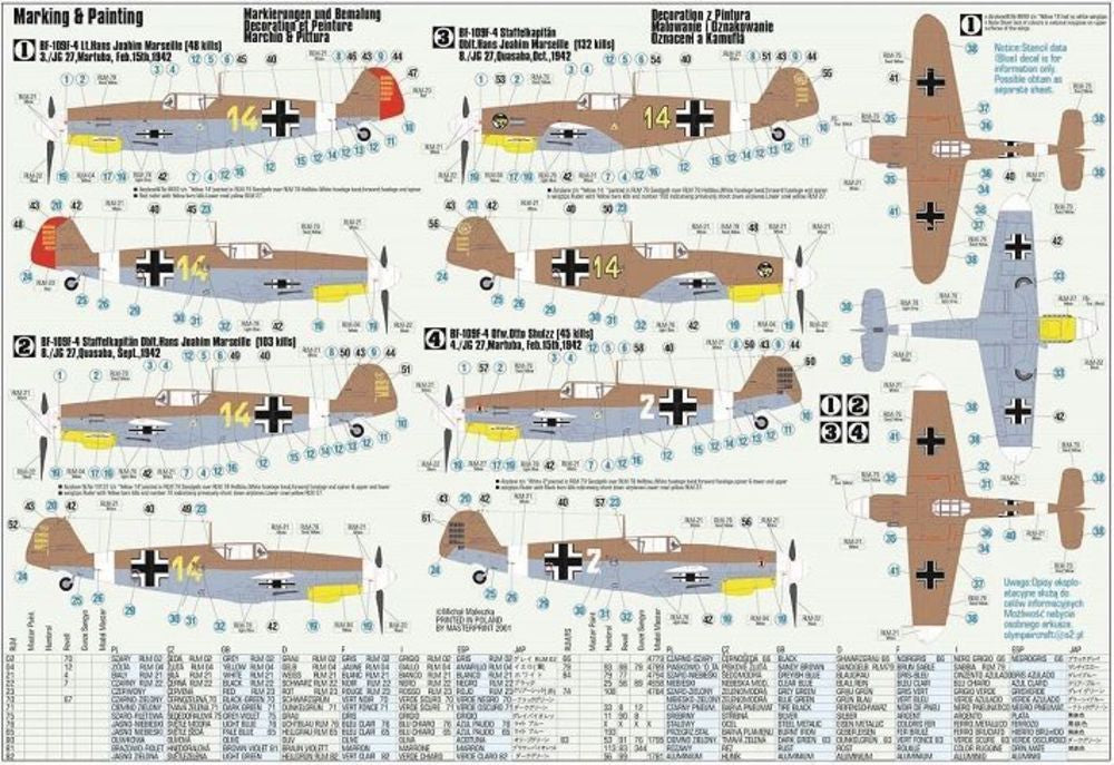 BF-109F-4/trop Marseille