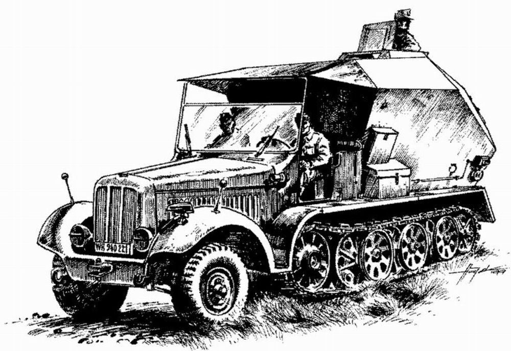 Sd.Kfz 7/3 Feuerleitpanzer