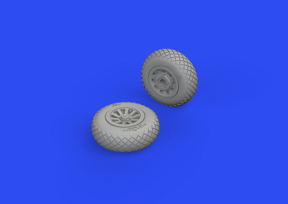 P-51B/C wheels diamond tread for ARMA HOBBY