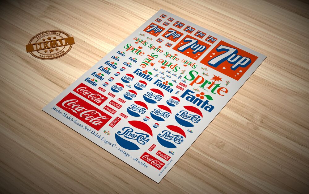 Soft Drink Logos C - vintage