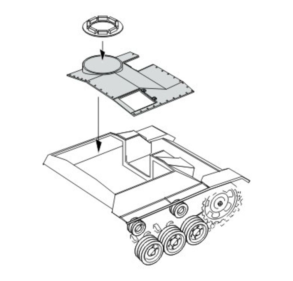 StuG III Ausf.G Correction Roof early v.