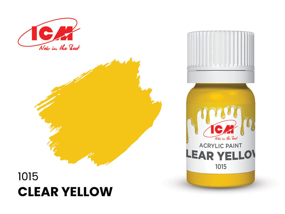 CLEAR COLORS Clear Yellow bottle 12 ml