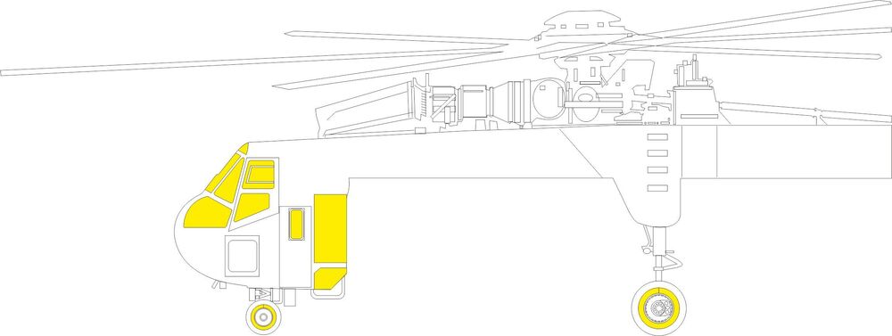 CH-54A TFace 1/35 ICM