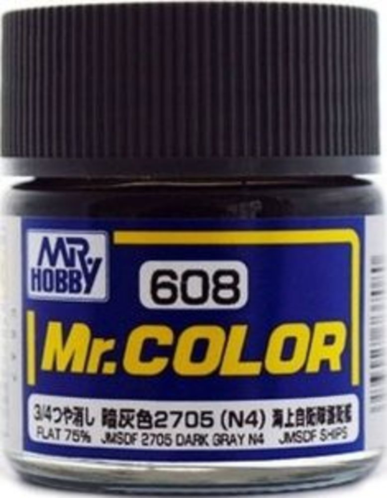 Mr Hobby -Gunze Mr. Color (10 ml) JMSDF 2705 Dark Gray N4