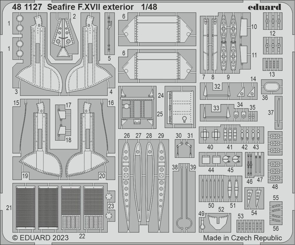 Seafire F.XVII exterior 1/48