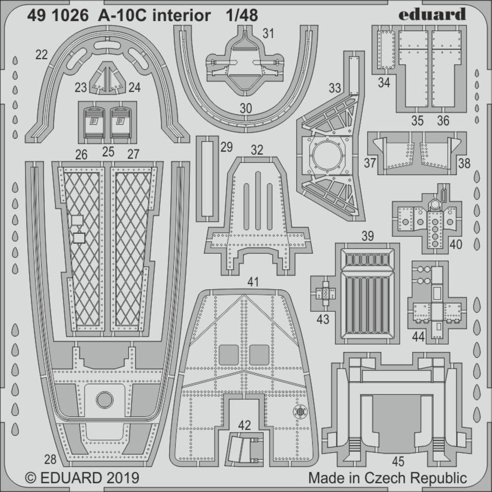 A-10C interior for Italeri