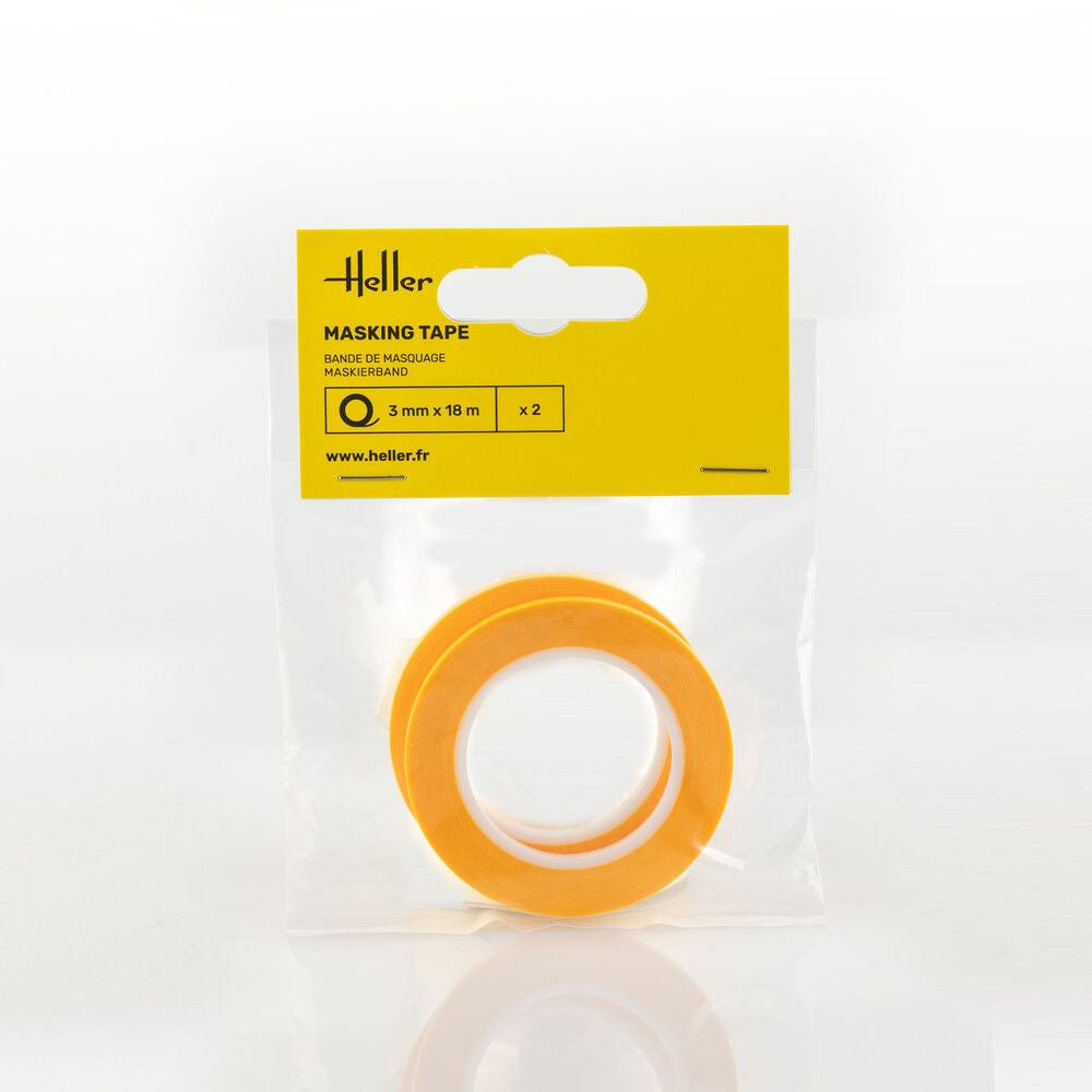 Masking tape 3 mm x 18 m (2 pieces)