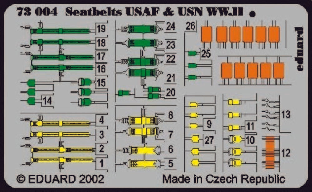 Seatbelts USAF & USN WW.II