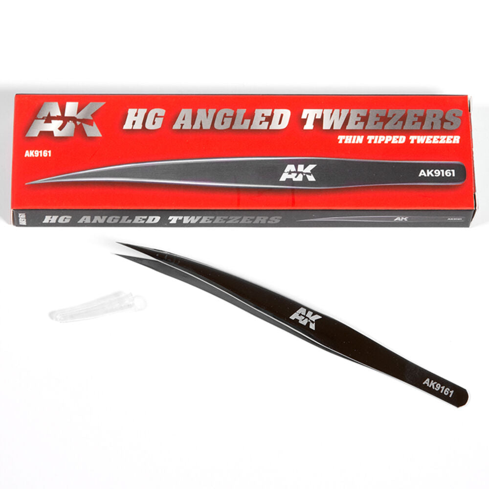 HG ANGLED TWEEZERS 01 (THIN TIPPED)