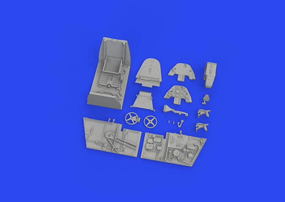 Bf 109F cockpit PRINT 1/48 EDUARD