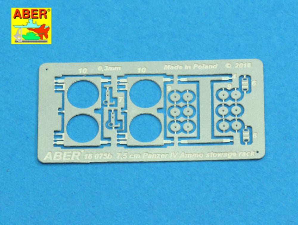 Ammo stowage rack type B for long rounds