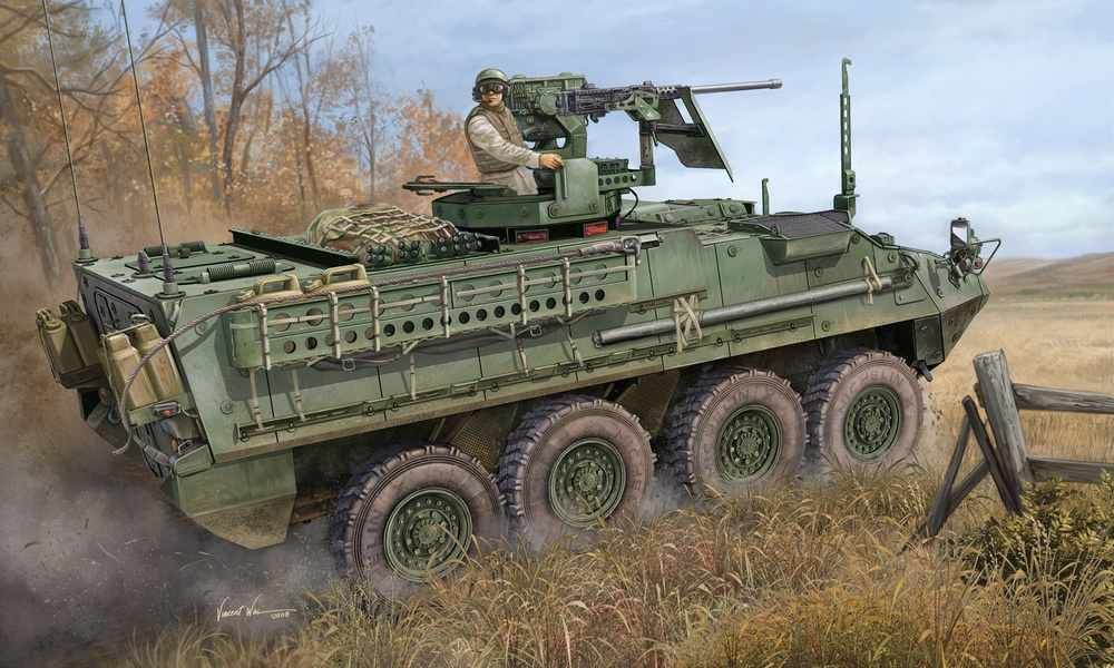 United State Army M1131 Stryker FSV