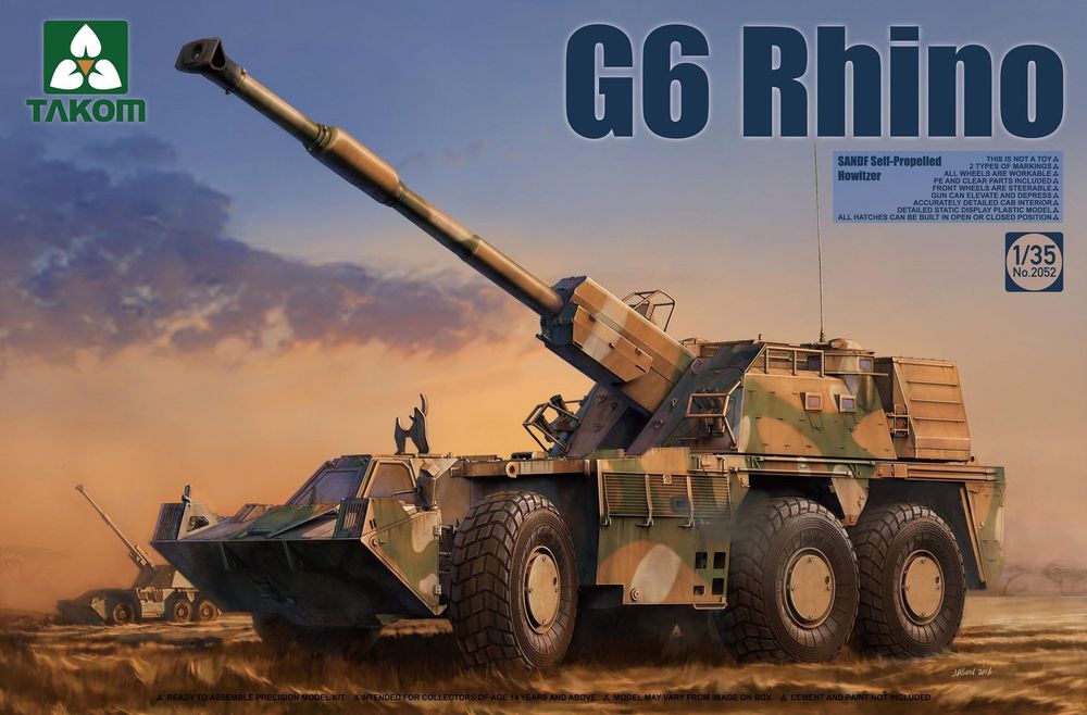 G6 Rhino SANDF Self-Propelled Howitzer