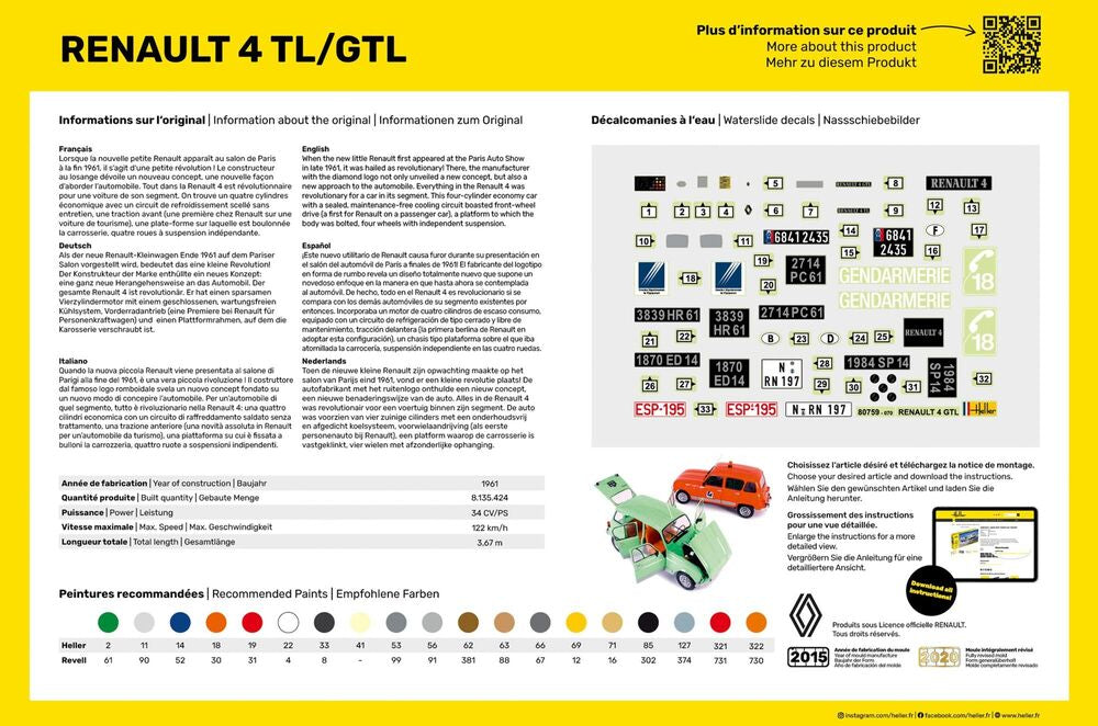 STARTER KIT Renault 4TL/GTL