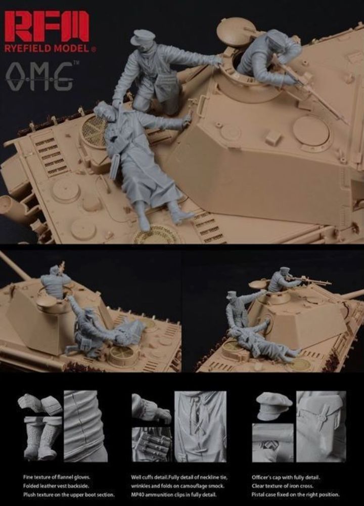 Figures for PANTHER G, Fallen Resin