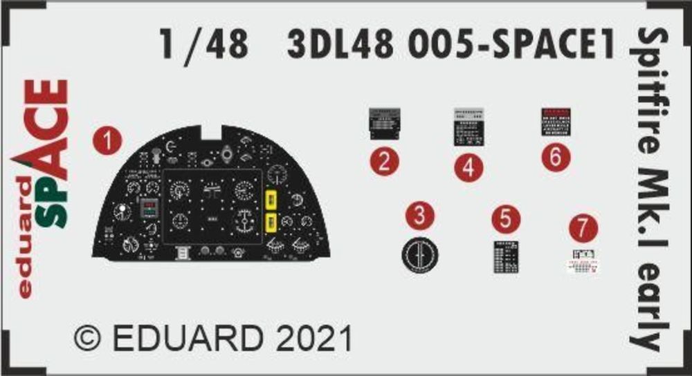 Spitfire Mk.I early SPACE 1/48 for EDUARD