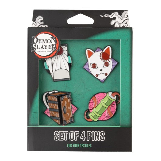 DEMON SLAYER - Set of 4 Pin's