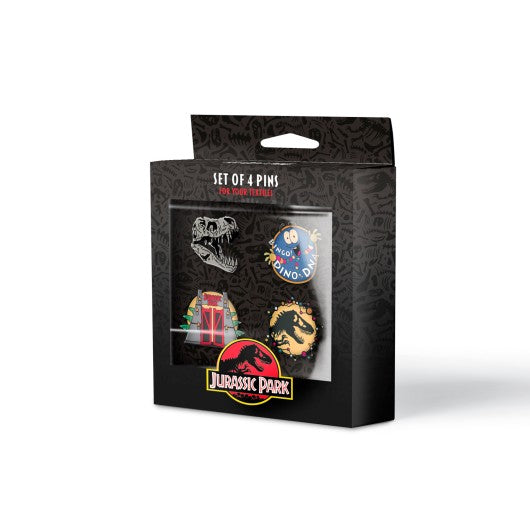 JURASSIC PARK - Set de 4 Pin's