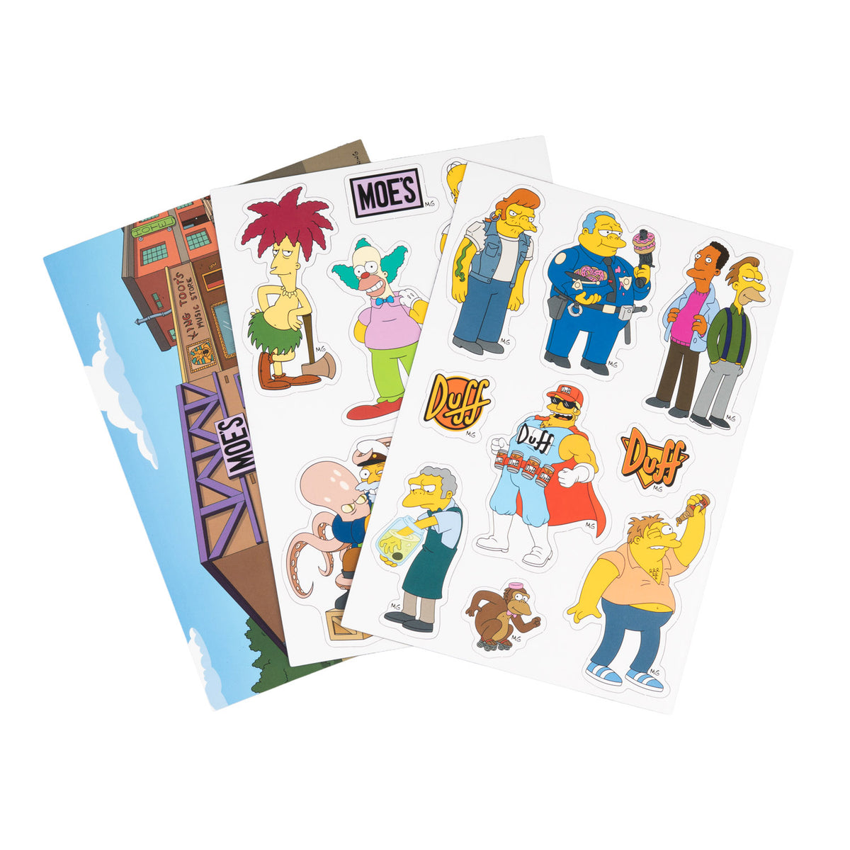 THE SIMPSONS - Springfields - Magnets Set