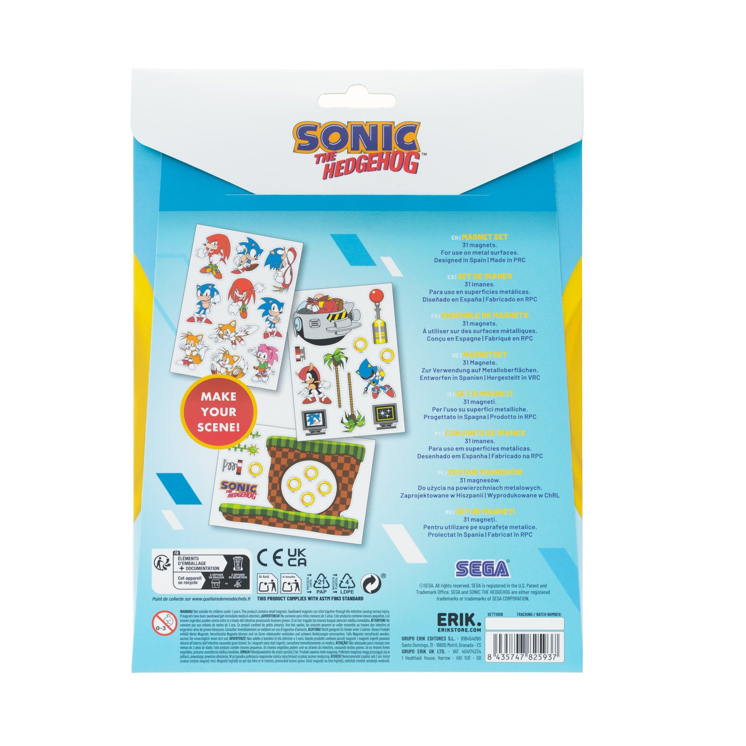 SONIC - Magnets Set