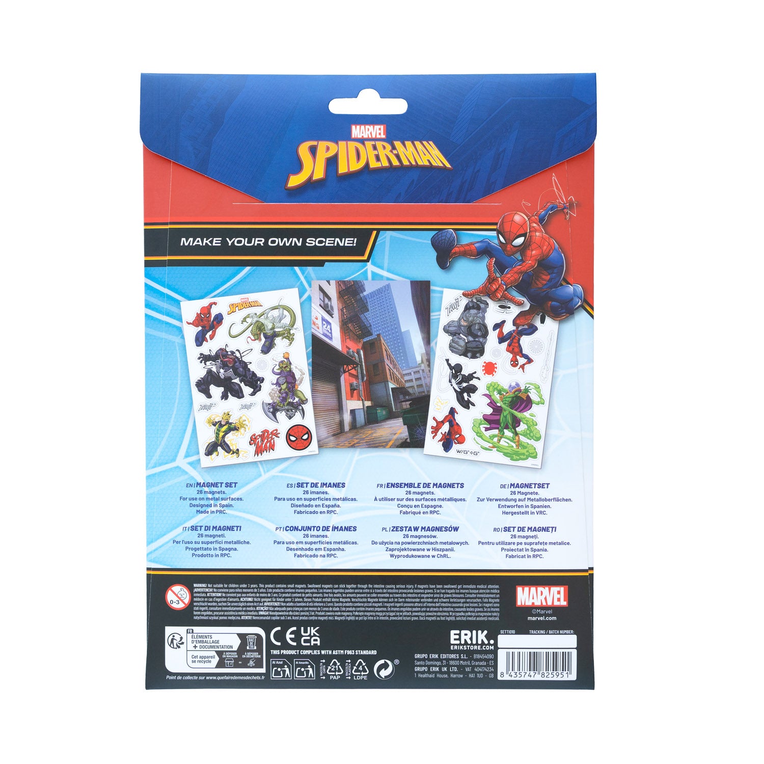 SPIDER-MAN - Magnets Set