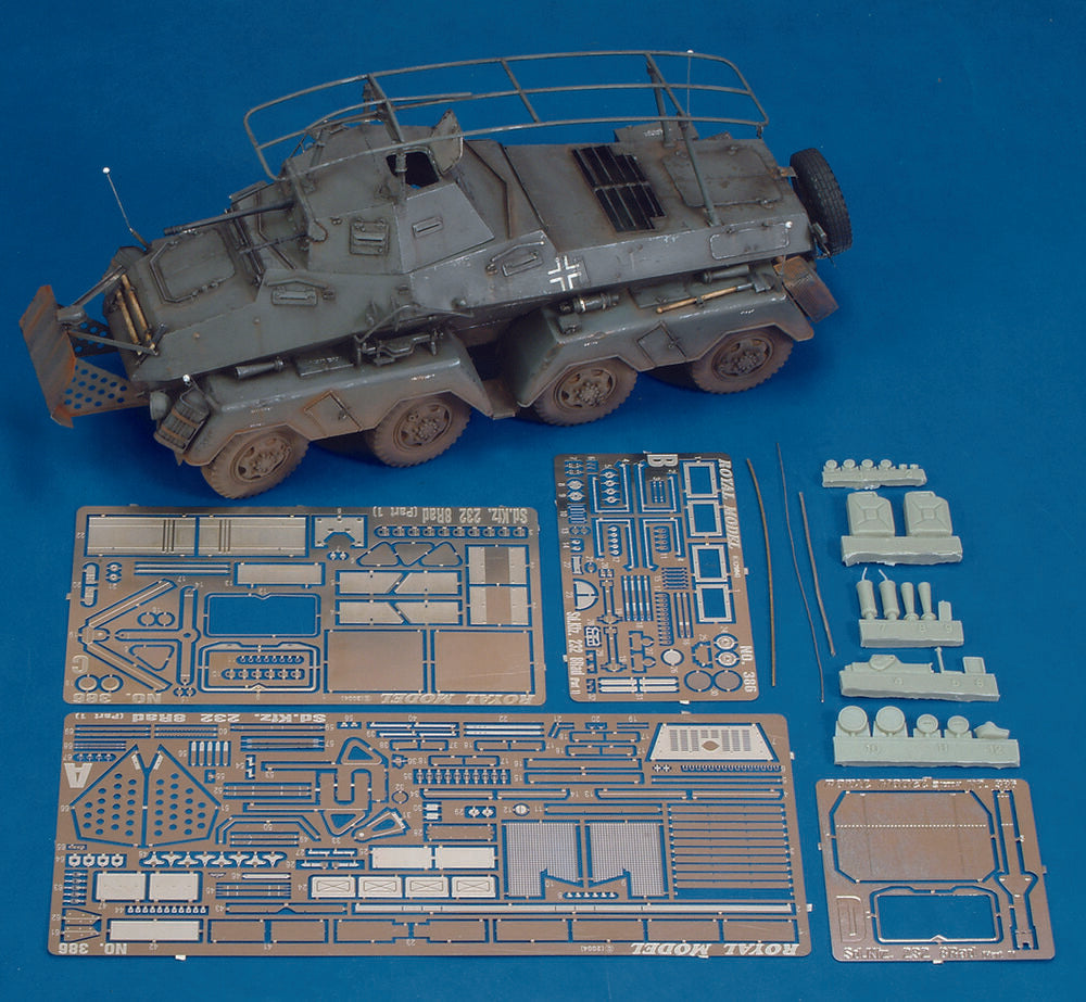 Sd.Kfz. 232 part 1 (for Tamiya kit)