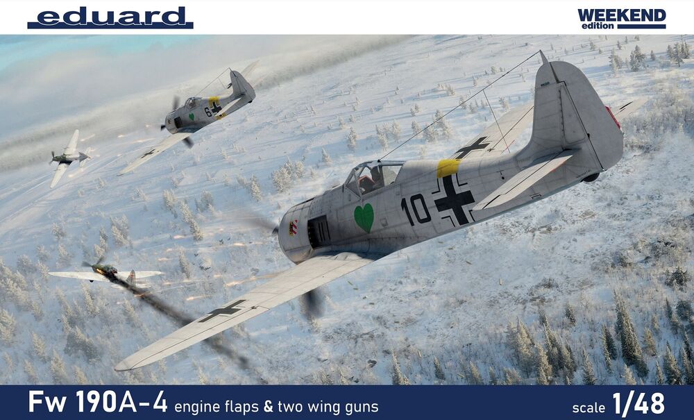 Fw 190A-4 w/ engine flaps & 2-gun wings 1/48 Weekend edition