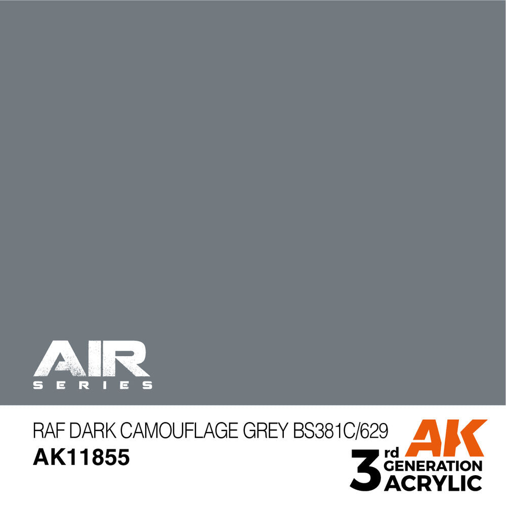 RAF Dark Camouflage Grey BS381C/629