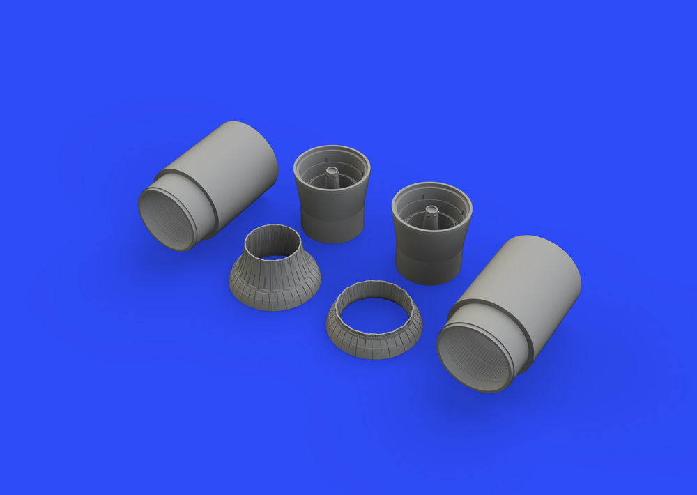 F-14A exhaust nozzles for Tamiya