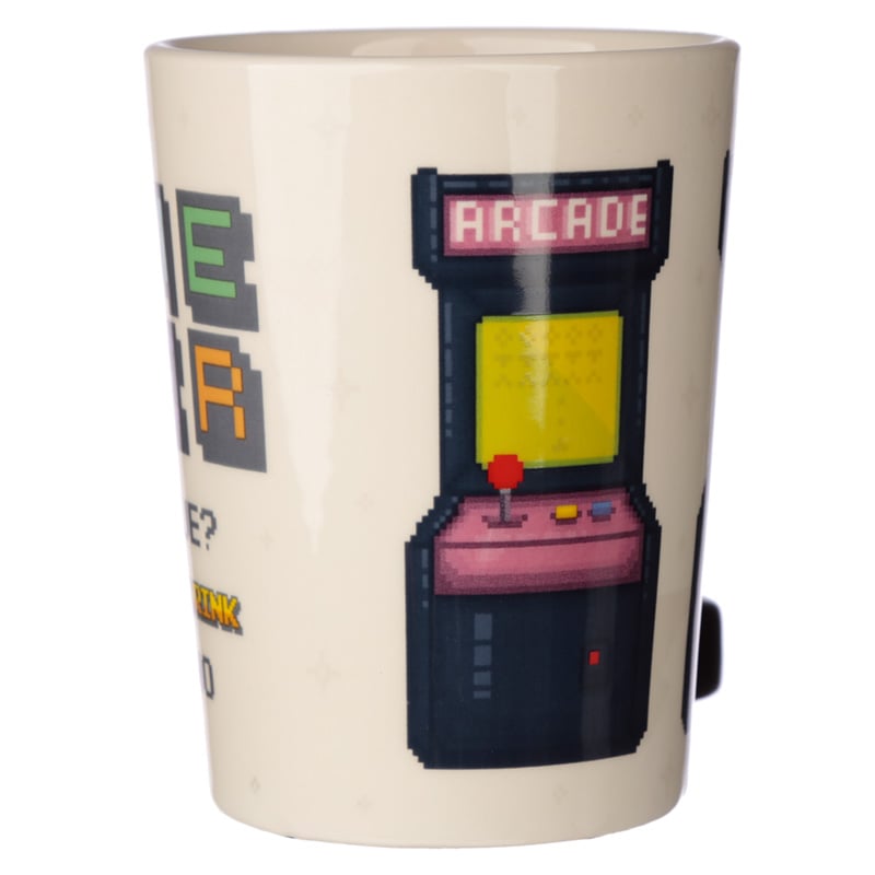 GAME OVER - Joystick & Arcade - Mug with 3D Handle13,5oz