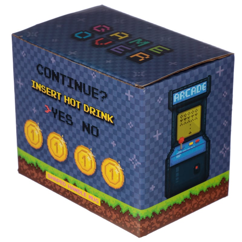 GAME OVER - Joystick & Arcade - Mug with 3D Handle13,5oz