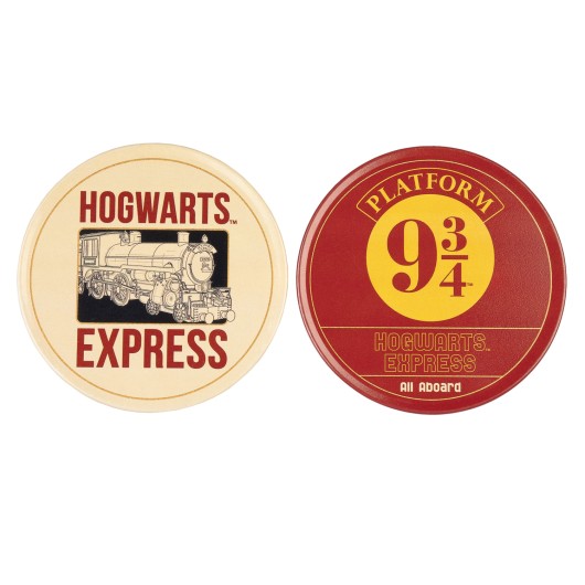 HARRY POTTER - Platform 9 3/4 - Set of 2 Coasters