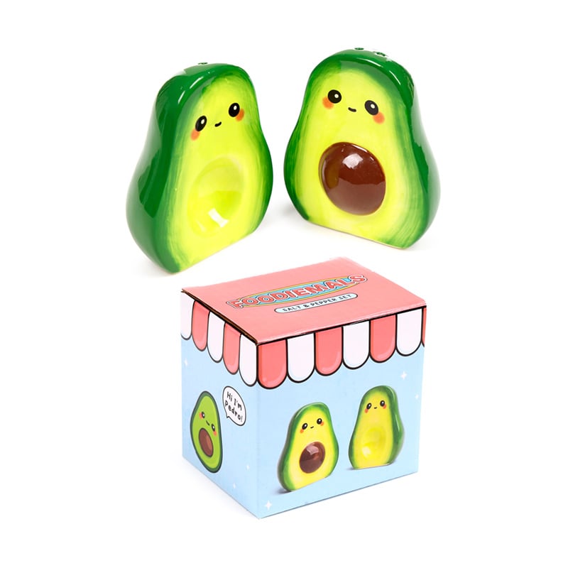 KAWAII - Pedro the Avocado - Salt and Pepper Shakers Set