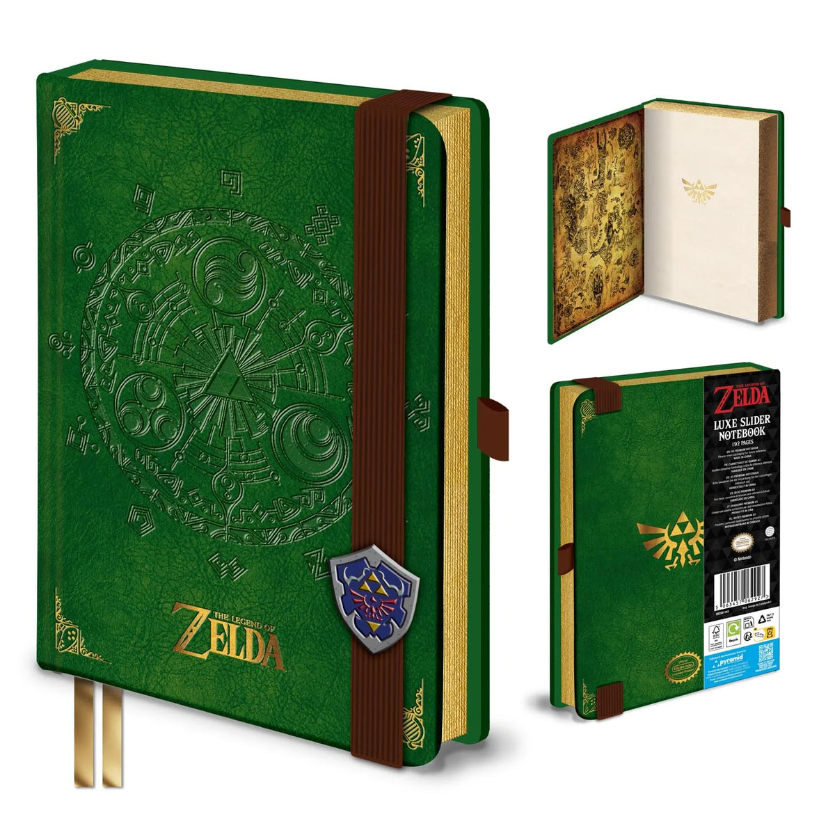 THE LEGEND OF ZELDA - Triforce - A5 Luxe Slider Notebook