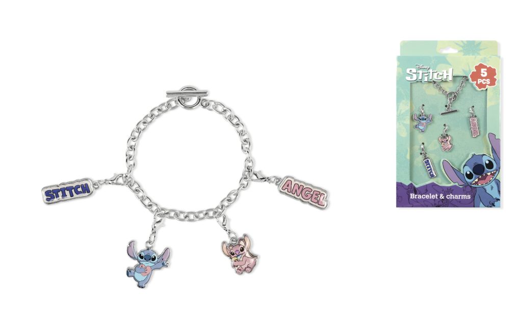 STITCH - Set Bracelet avec Charmes