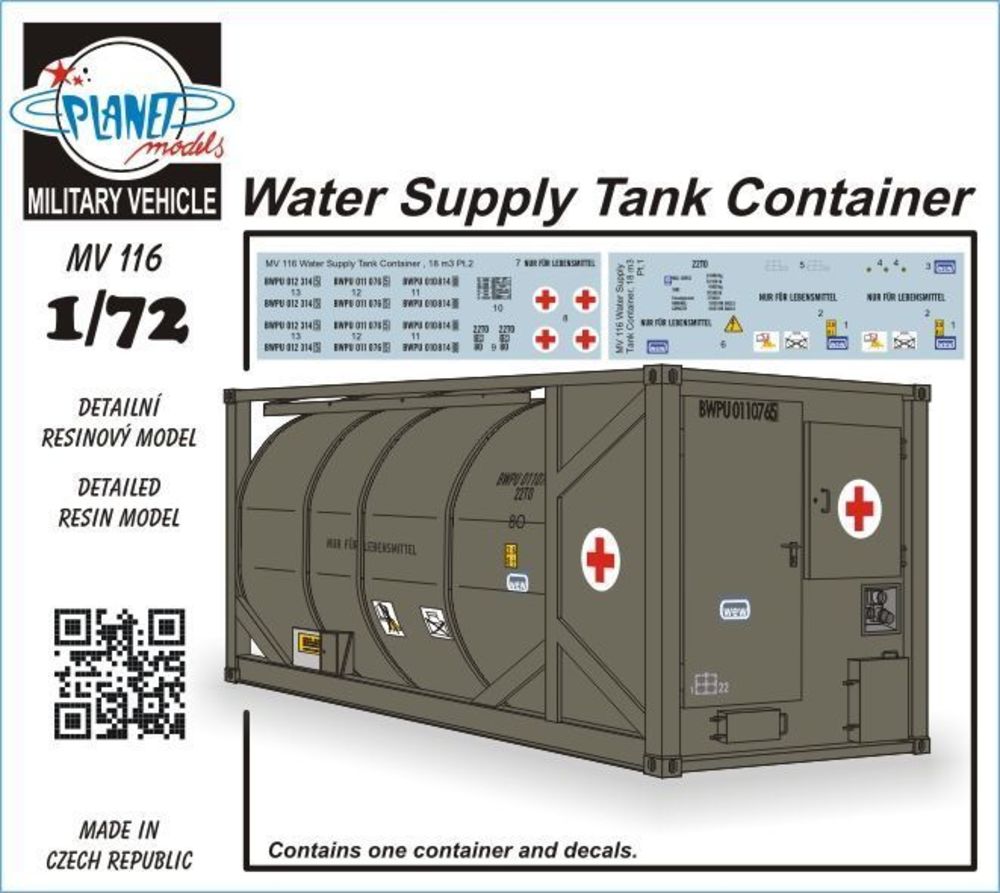 Water Supply Tank Container