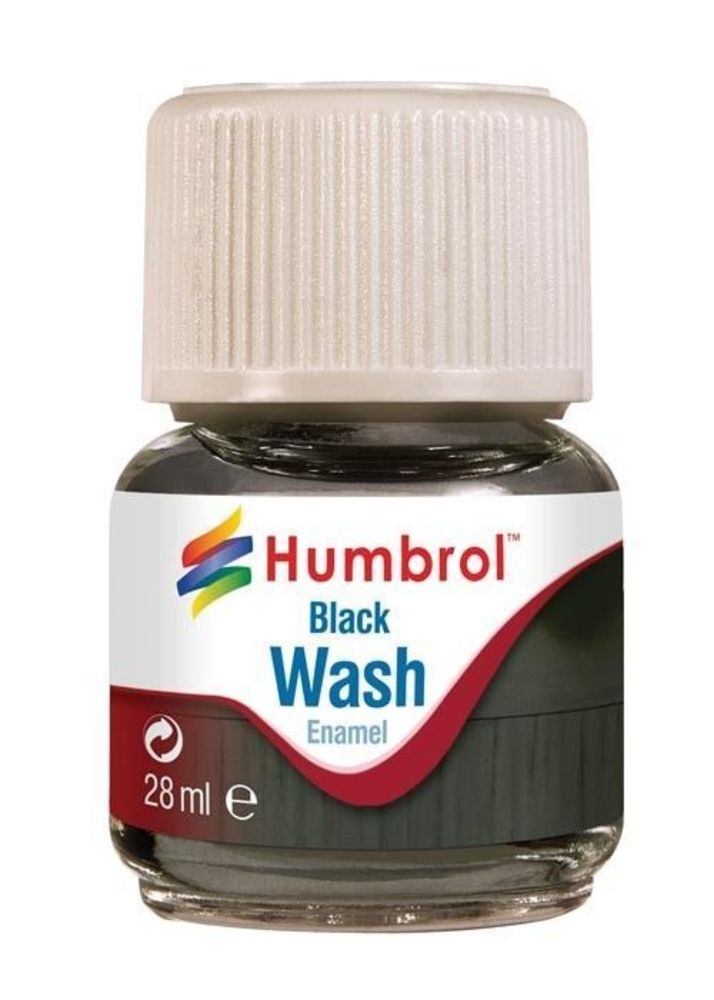 Humbrol Enamel Wash Black 28 ml