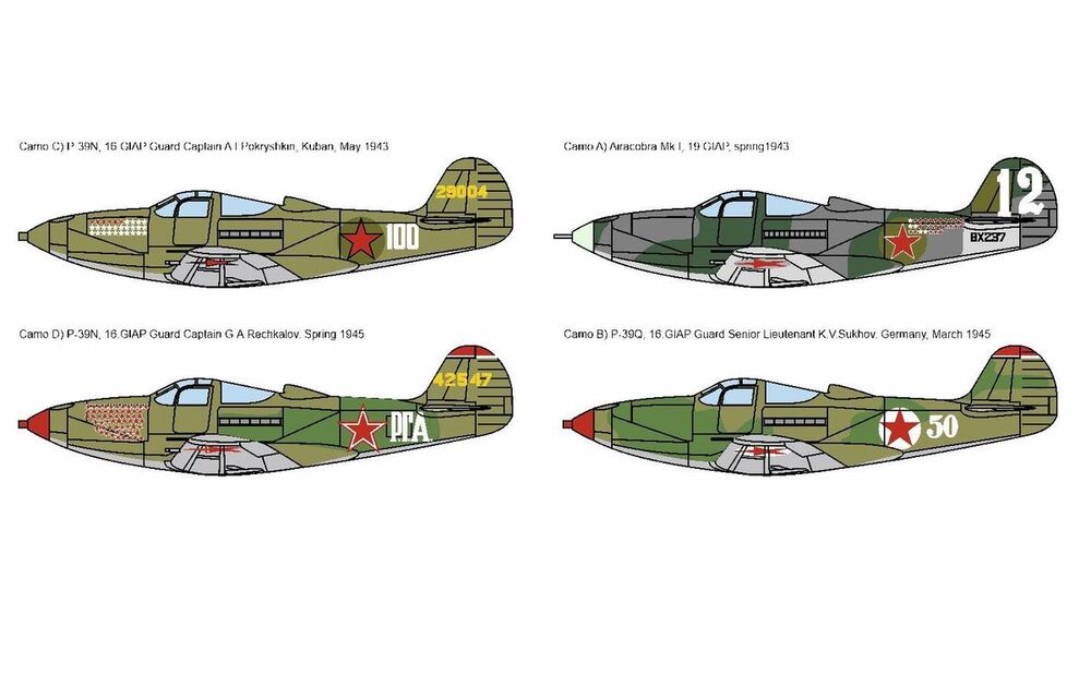 P-39 Airacobra ���Red Stars���