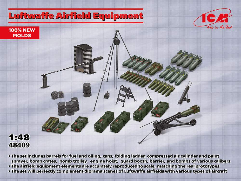 LW Airfield Equipment (100% new molds)