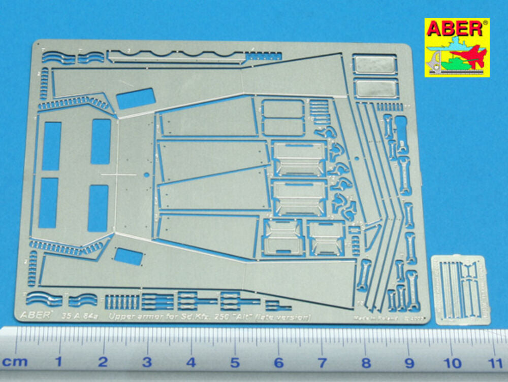 Upper armor for Sd.Kfz. 250 Alte for late version