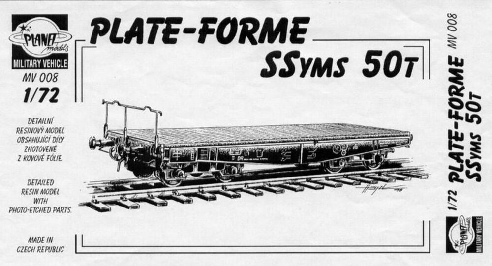 Plate Forme Ssyms 50 Ton