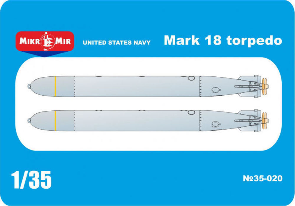 US NAVY Mark 18 torpedo, 2 pcs