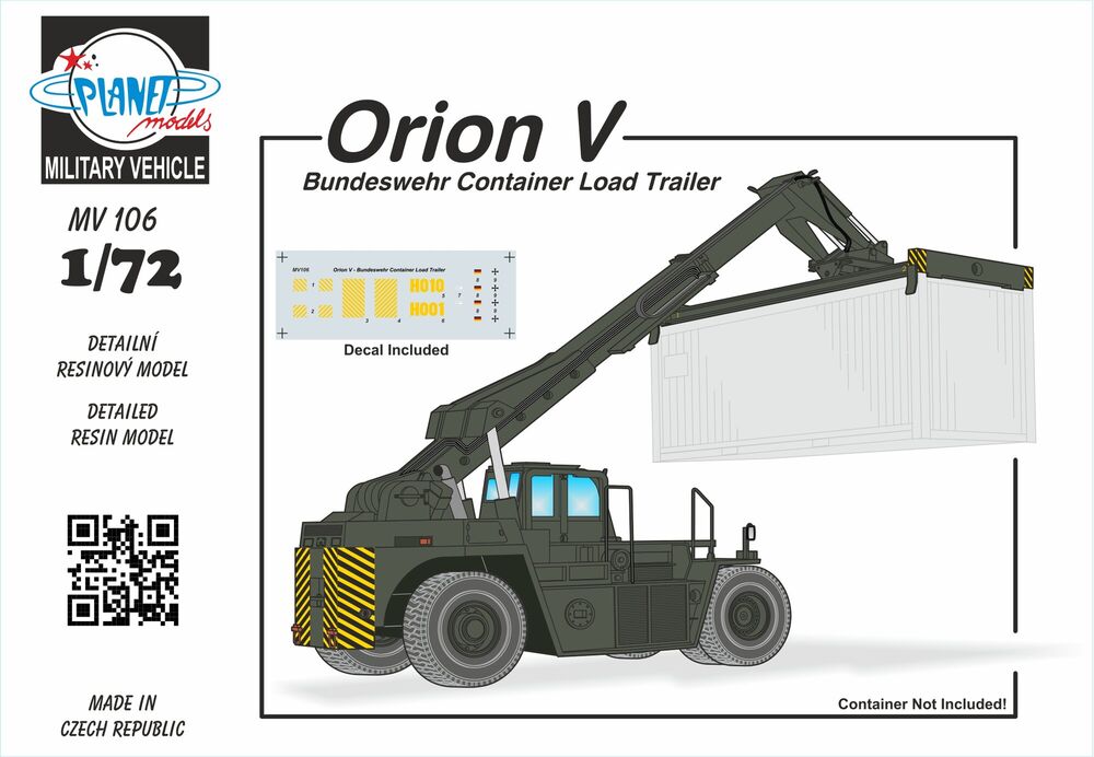 Orion V-Bundeswehr Container Load Traile