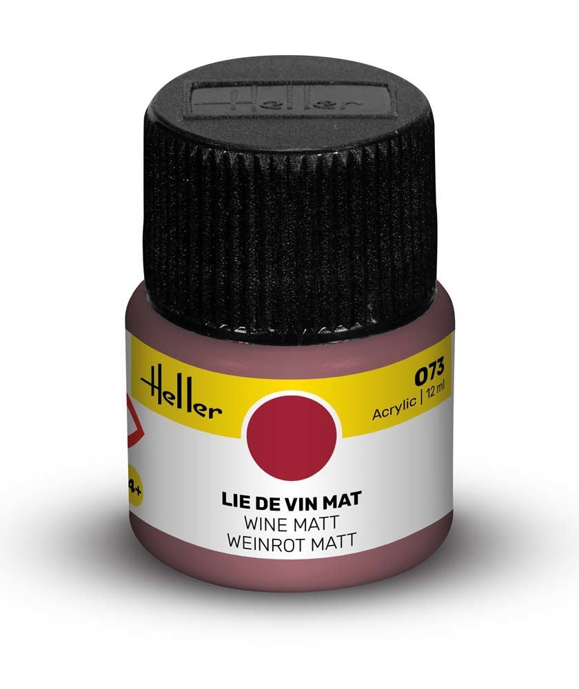 Peinture Acrylic 073 lie de vin mat